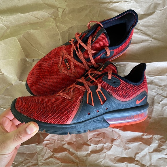 Nike Other - Mens Red Nike Air Max Shoes